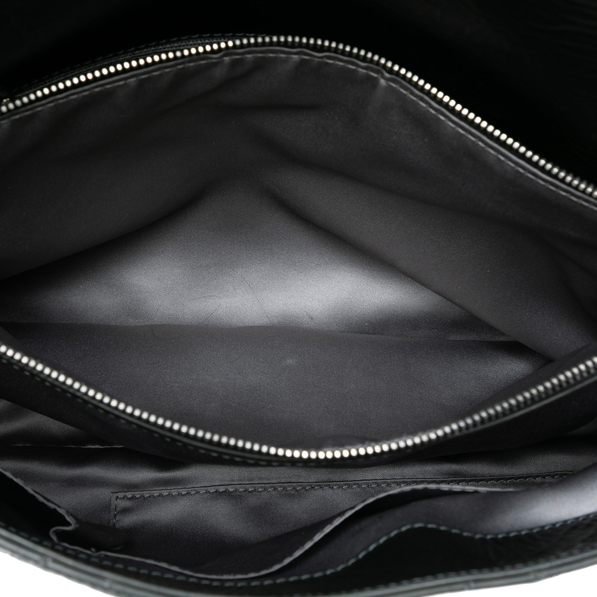 XL CC Glazed Quilted Calfskin Single Flap