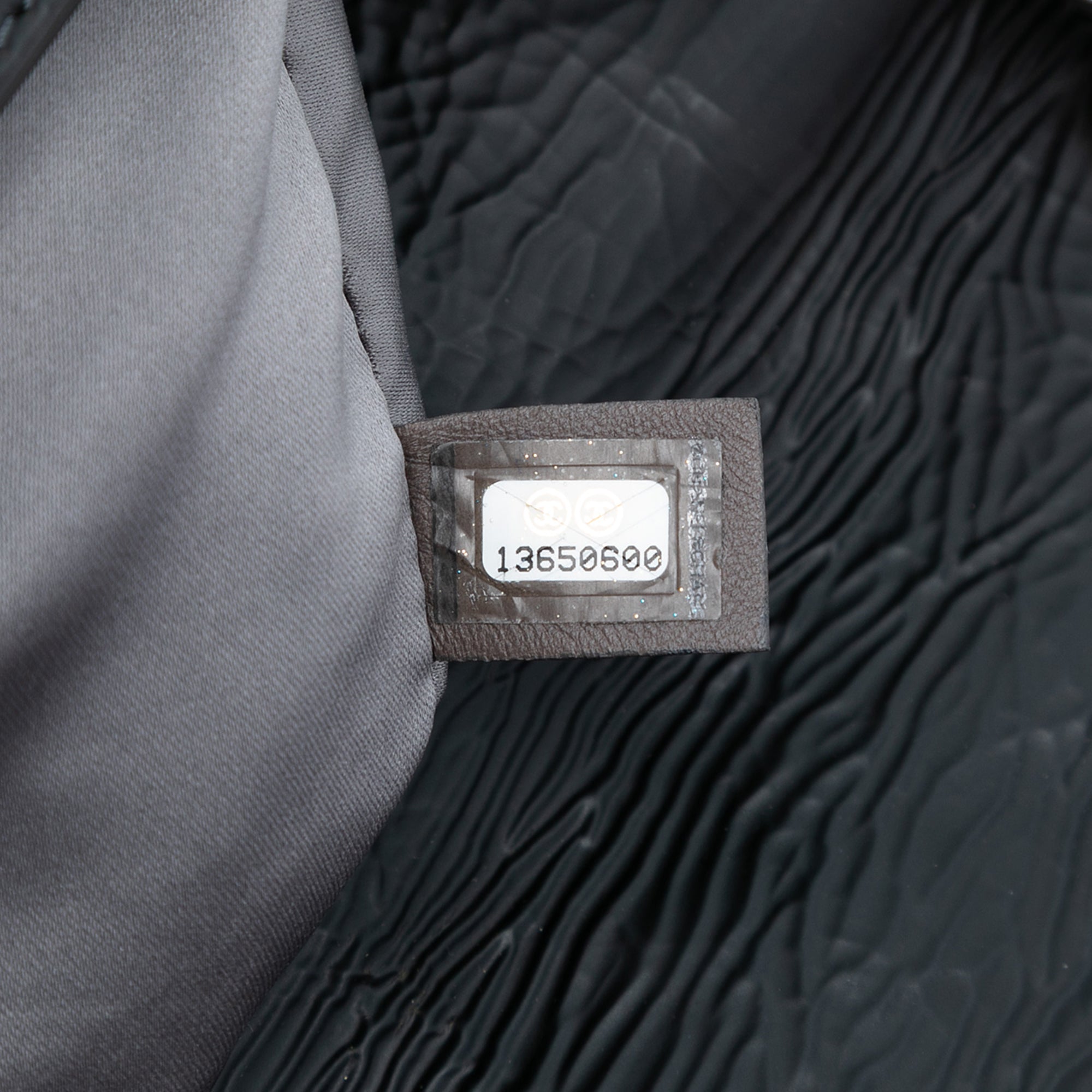 XL CC Glazed Quilted Calfskin Single Flap