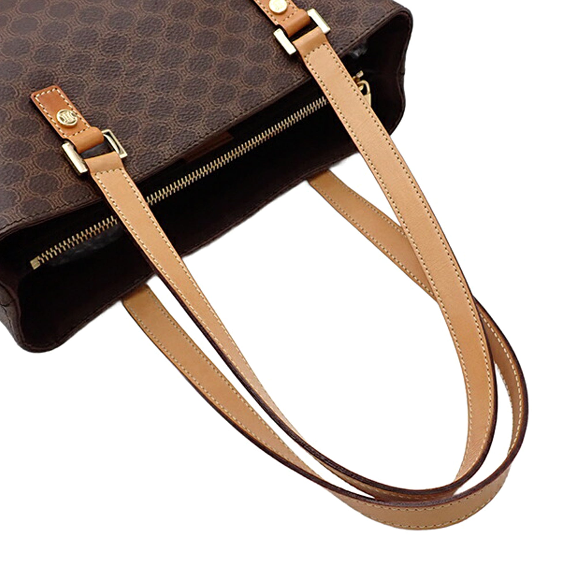 Macadam Coated Canvas Tote