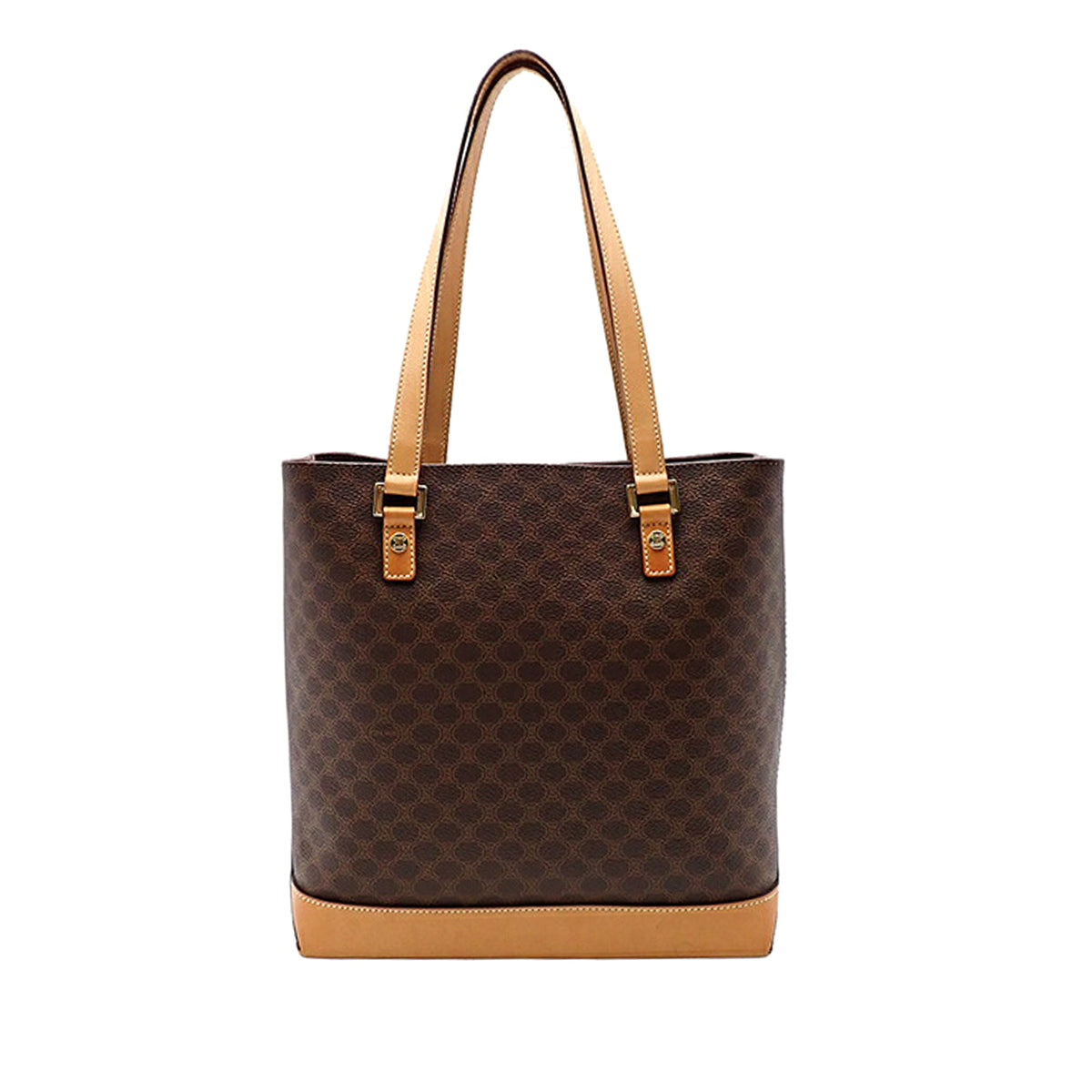 Macadam Coated Canvas Tote