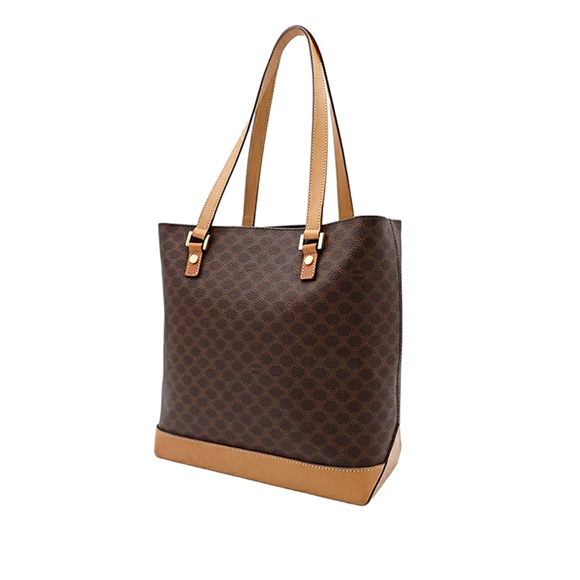 Macadam Coated Canvas Tote