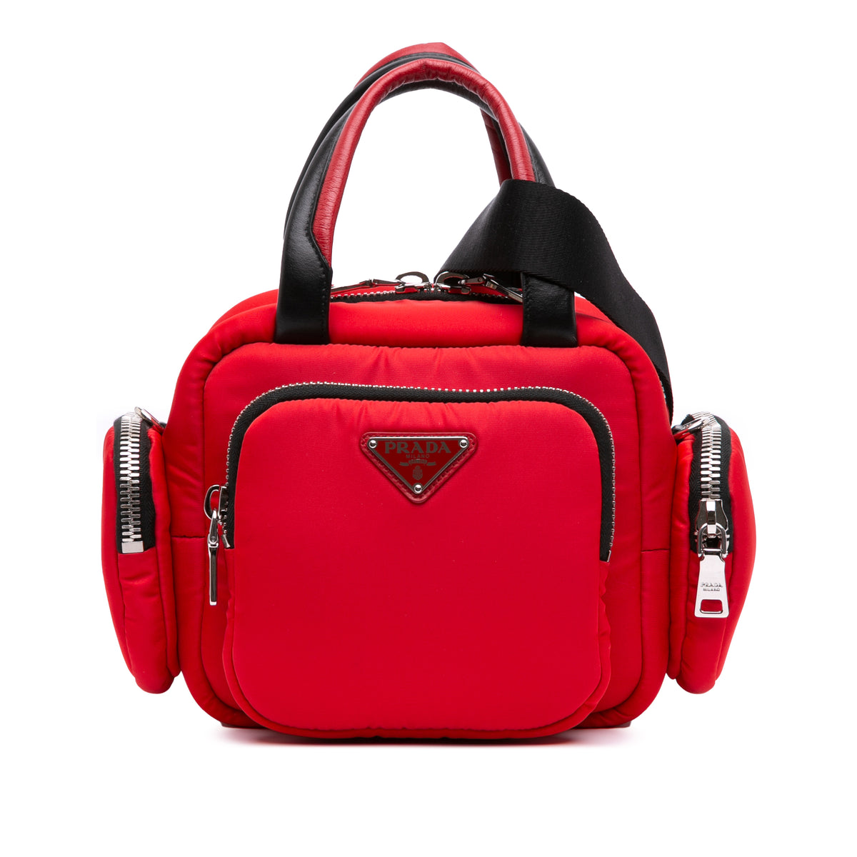 Tessuto Pocket Top Handle Cargo Bag