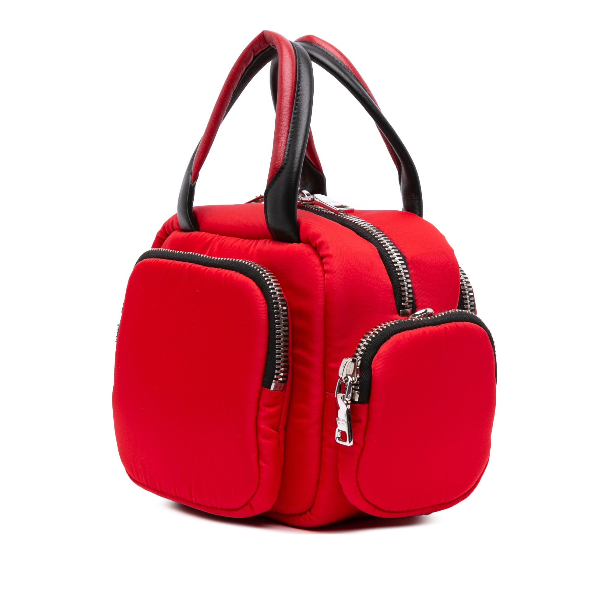 Tessuto Pocket Top Handle Cargo Bag