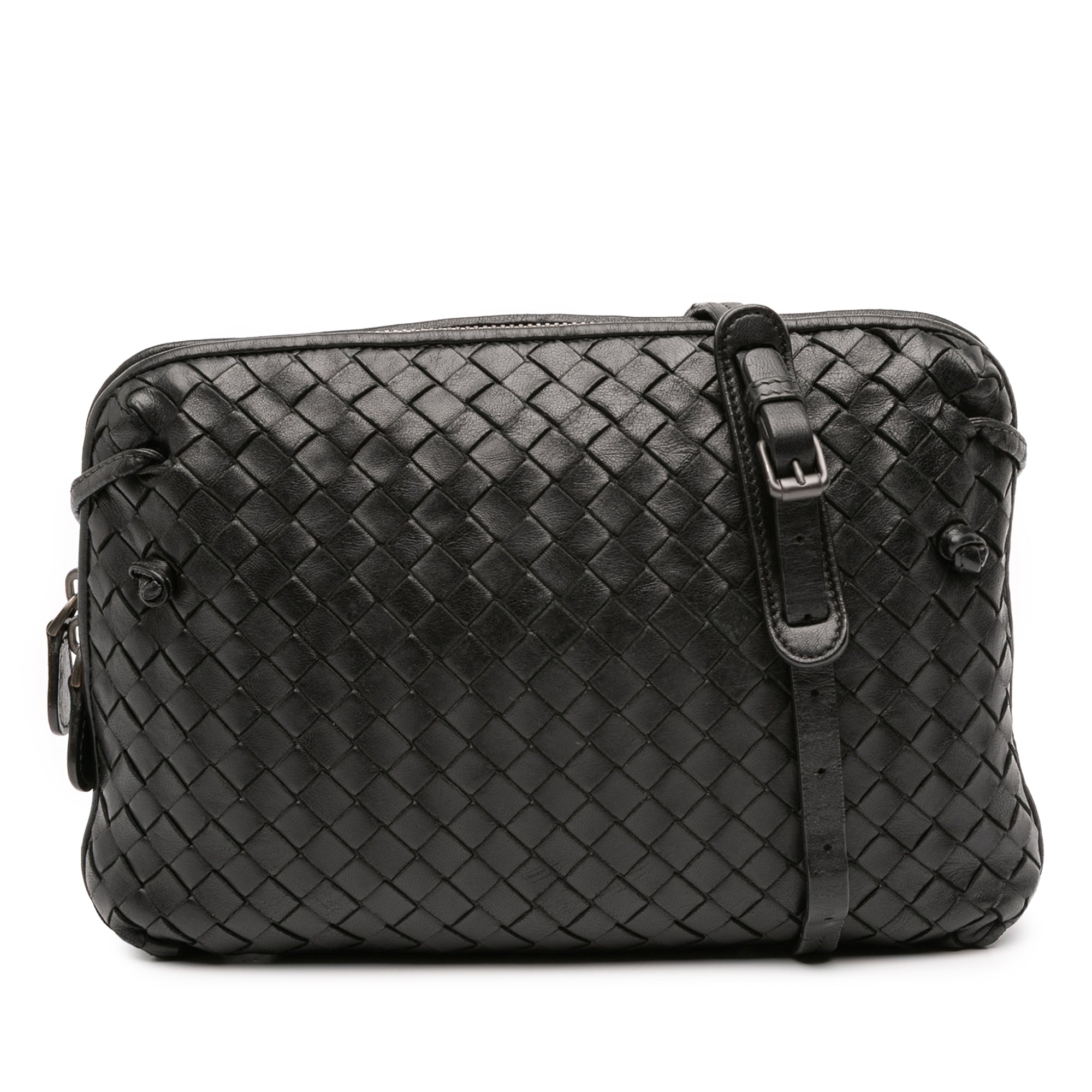 Nappa Intrecciato Nodini Crossbody