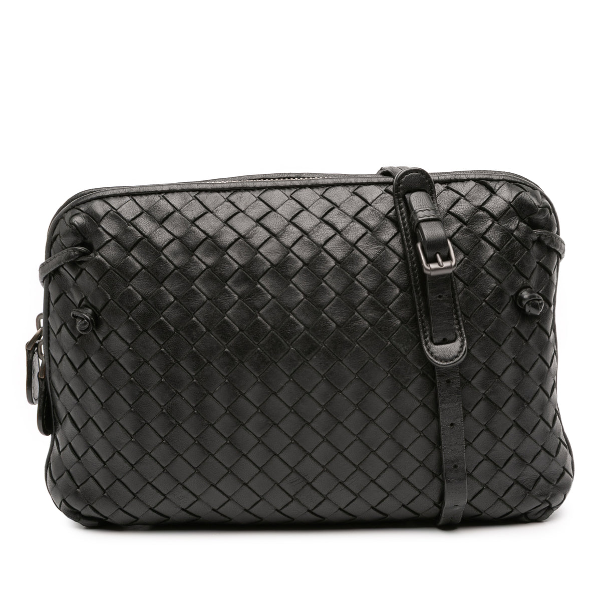 Nappa Intrecciato Nodini Crossbody