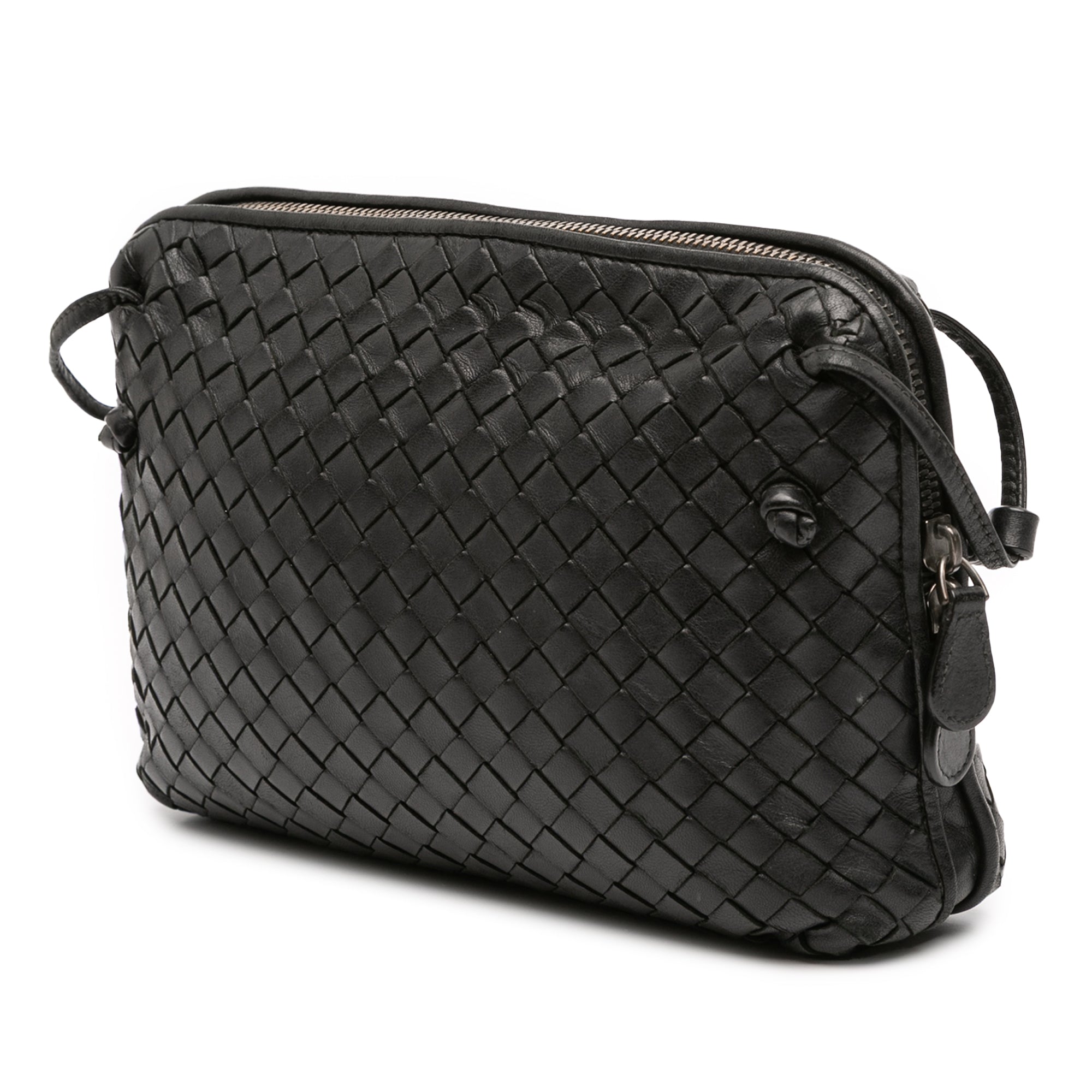 Nappa Intrecciato Nodini Crossbody