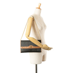 Honeycomb Coated Canvas Chain Shoulder Bag