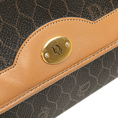 Honeycomb Coated Canvas Chain Shoulder Bag