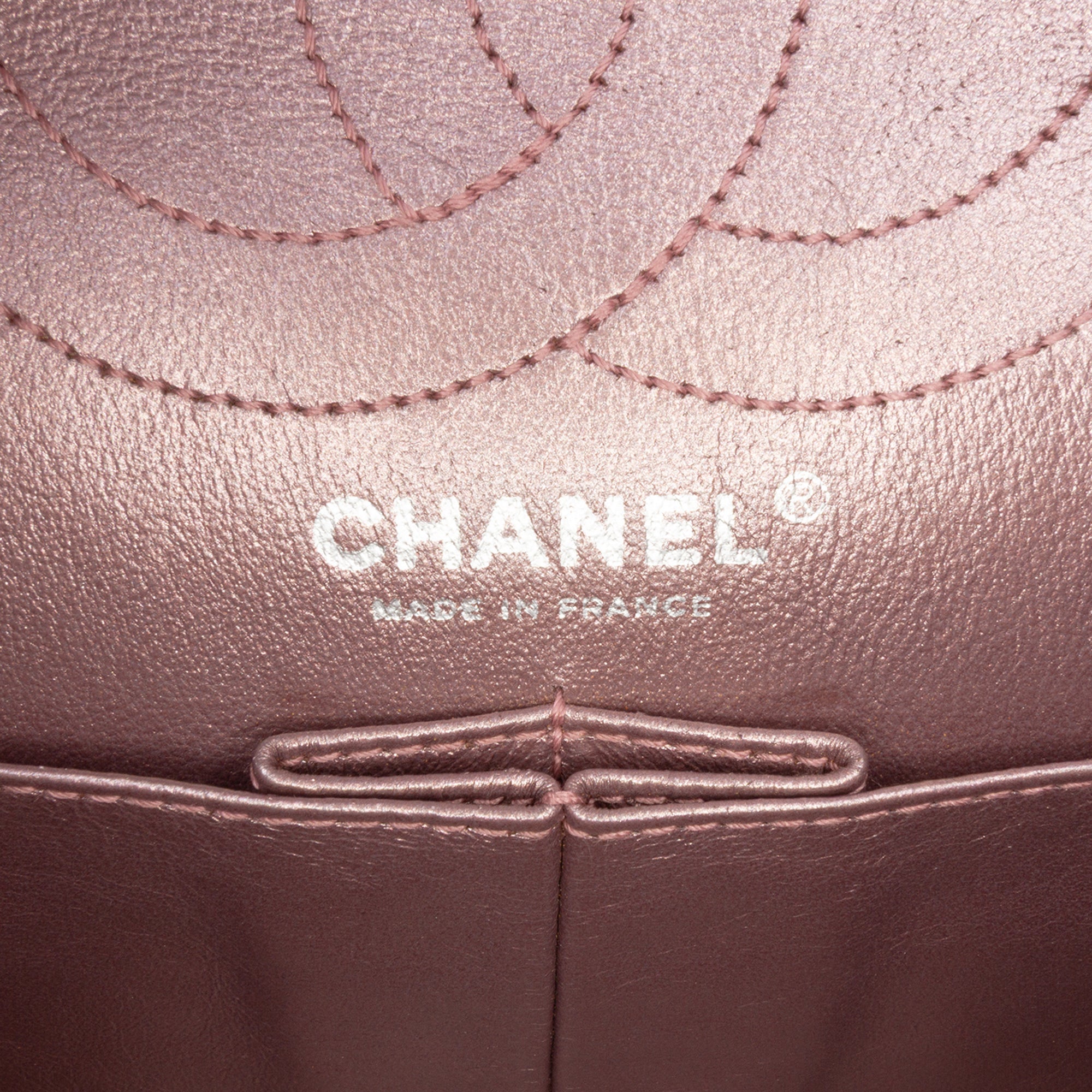 Reissue 2.55 Aged Metallic Calfskin Double Flap 226