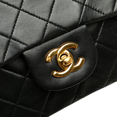 Small Classic Lambskin Double Flap