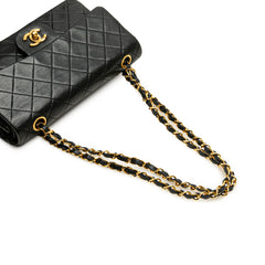 Small Classic Lambskin Double Flap