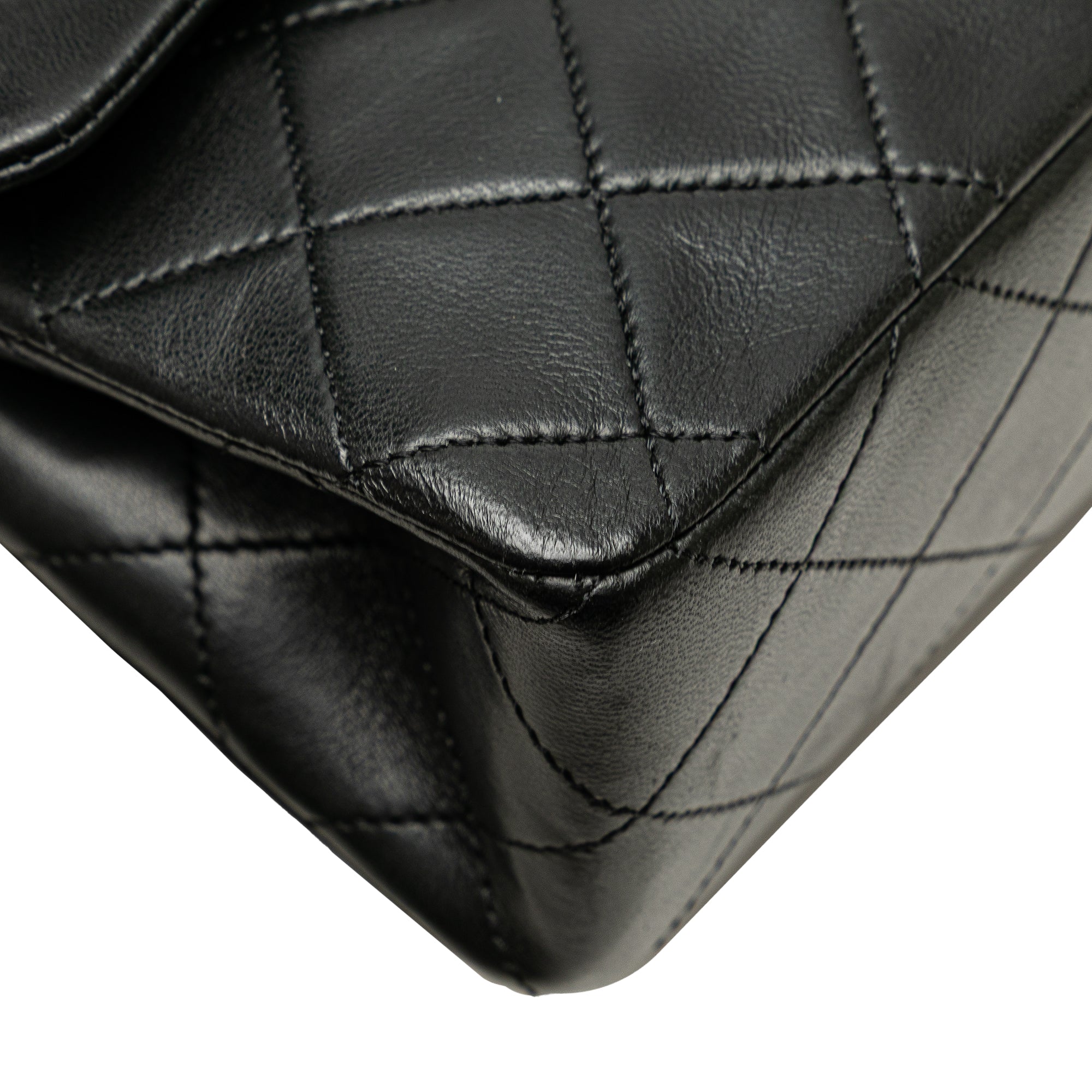 Small Classic Lambskin Double Flap