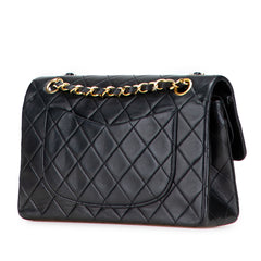 Small Classic Lambskin Double Flap