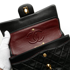 Small Classic Lambskin Double Flap
