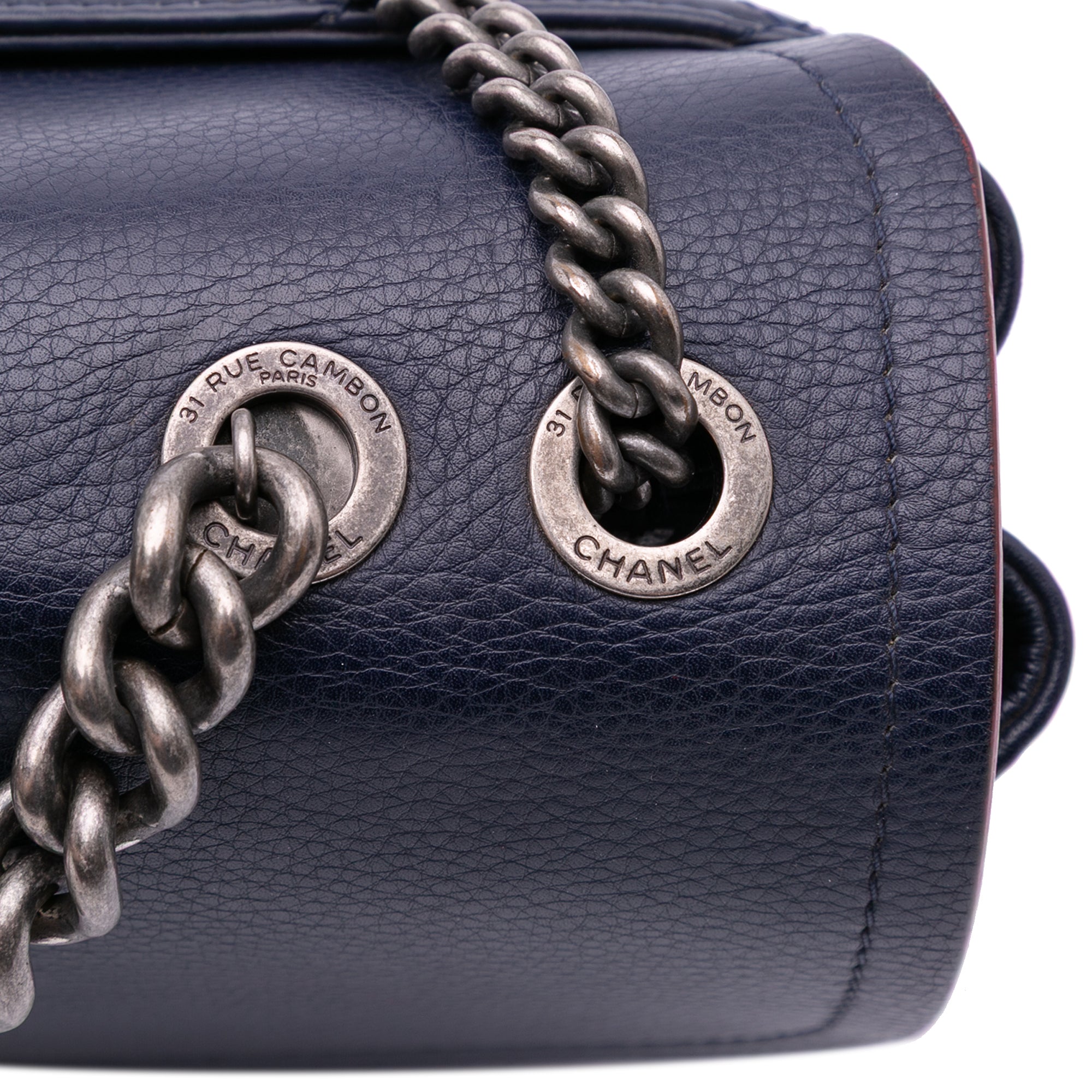 Paris-Greece Calfskin Archi Chic Flap