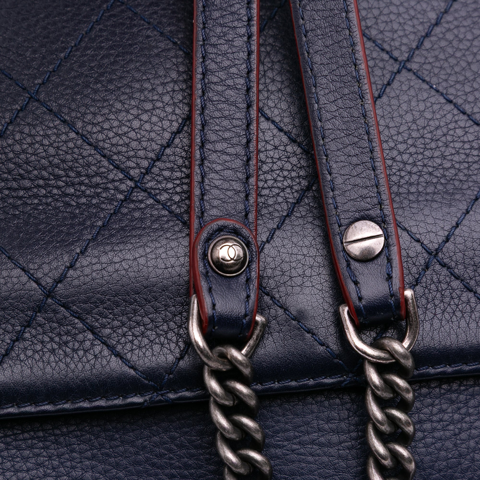 Paris-Greece Calfskin Archi Chic Flap
