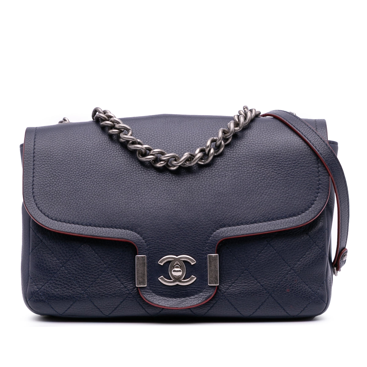 Paris-Greece Calfskin Archi Chic Flap