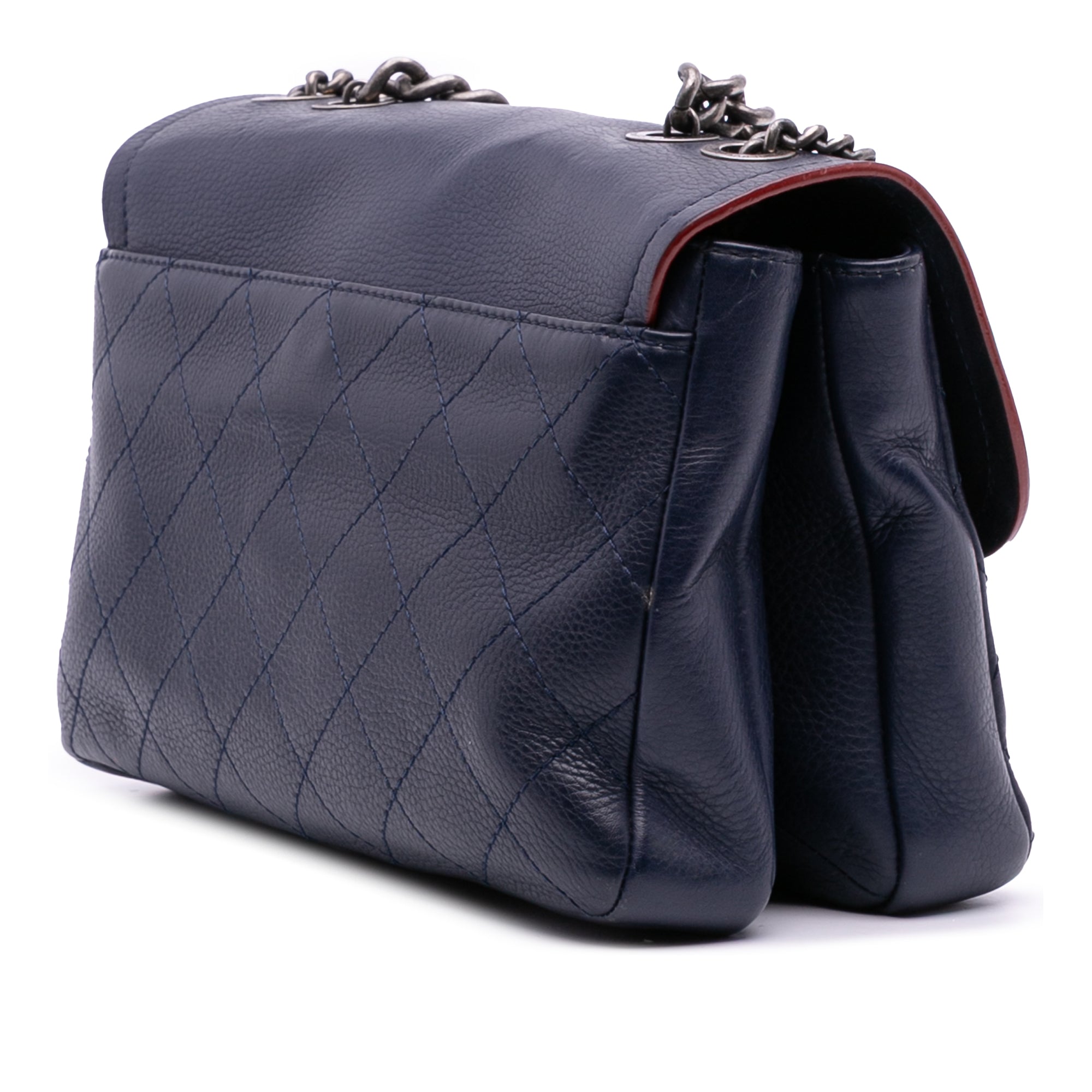 Paris-Greece Calfskin Archi Chic Flap
