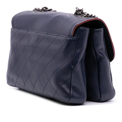 Paris-Greece Calfskin Archi Chic Flap