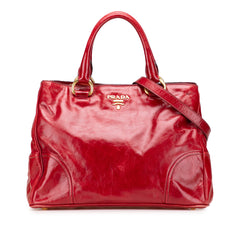 Vitello Shine Satchel
