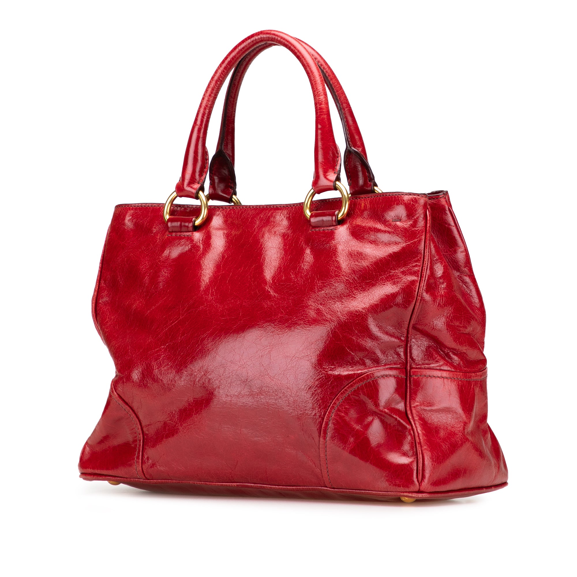 Vitello Shine Satchel