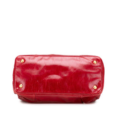 Vitello Shine Satchel