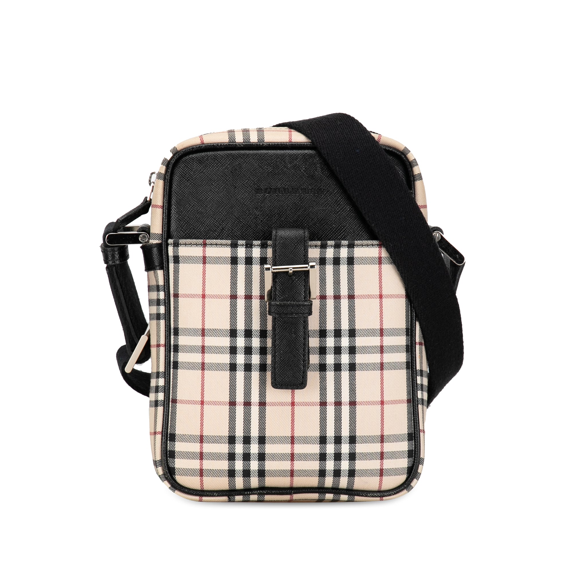 House Check Canvas Crossbody