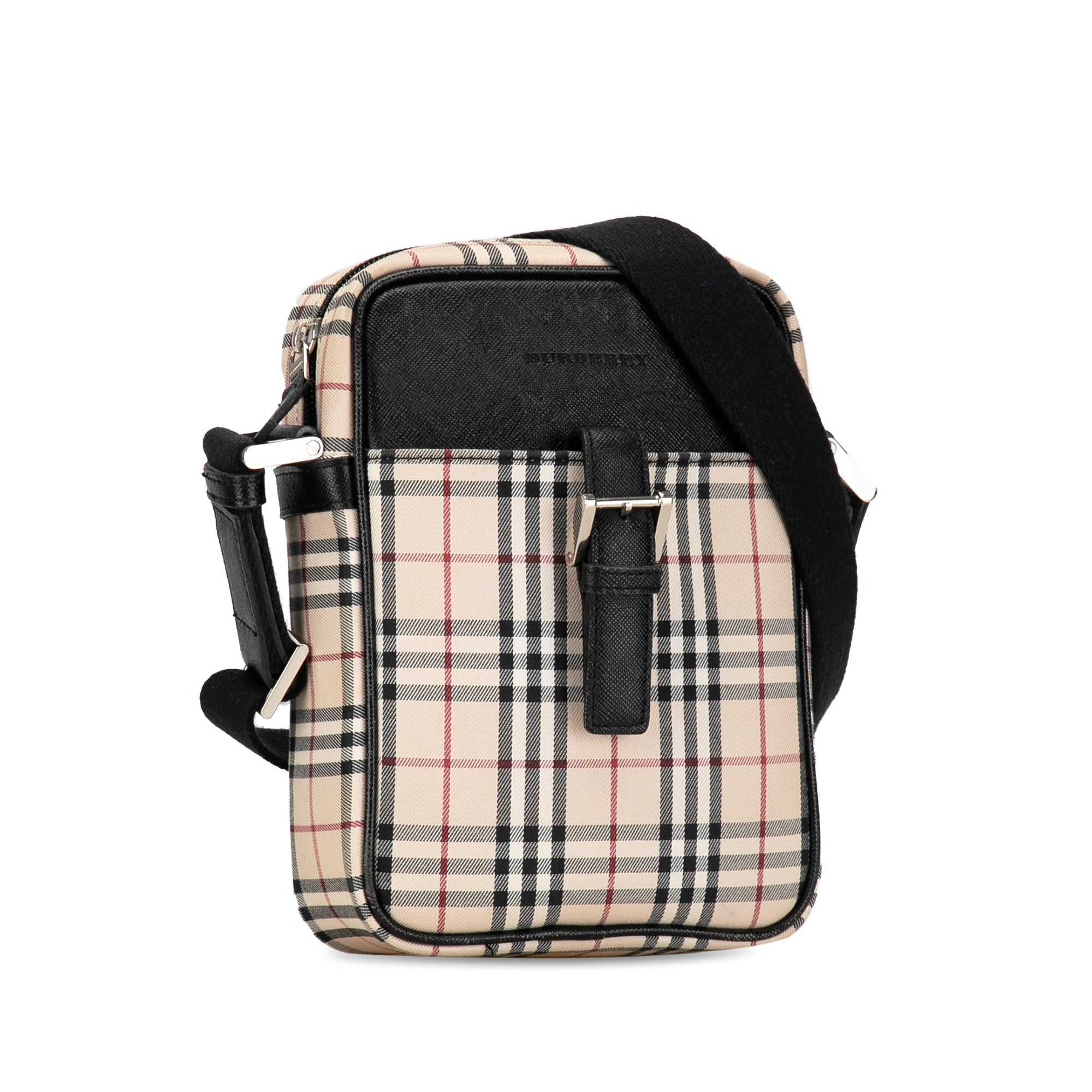 House Check Canvas Crossbody