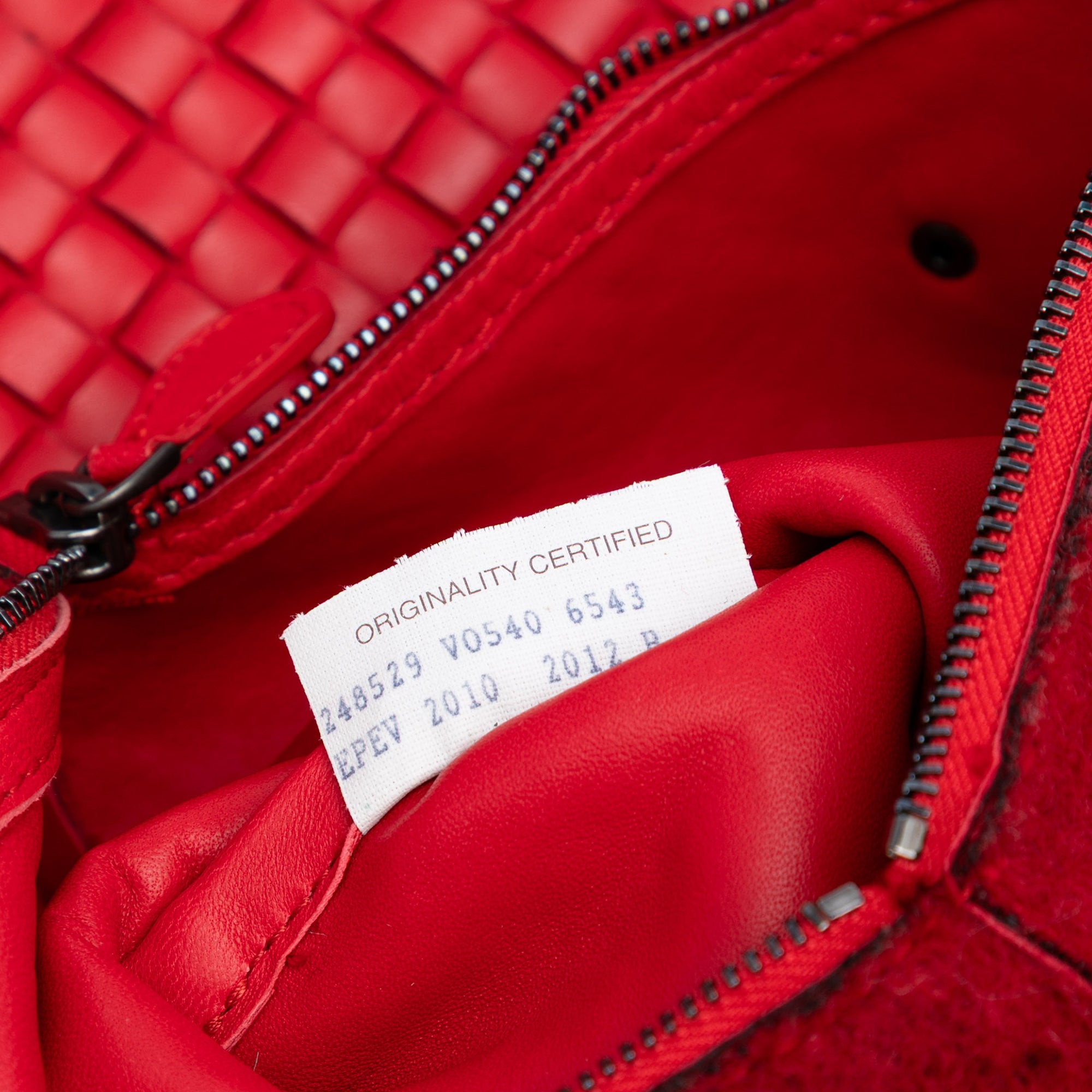 Nappa Intrecciato Tote