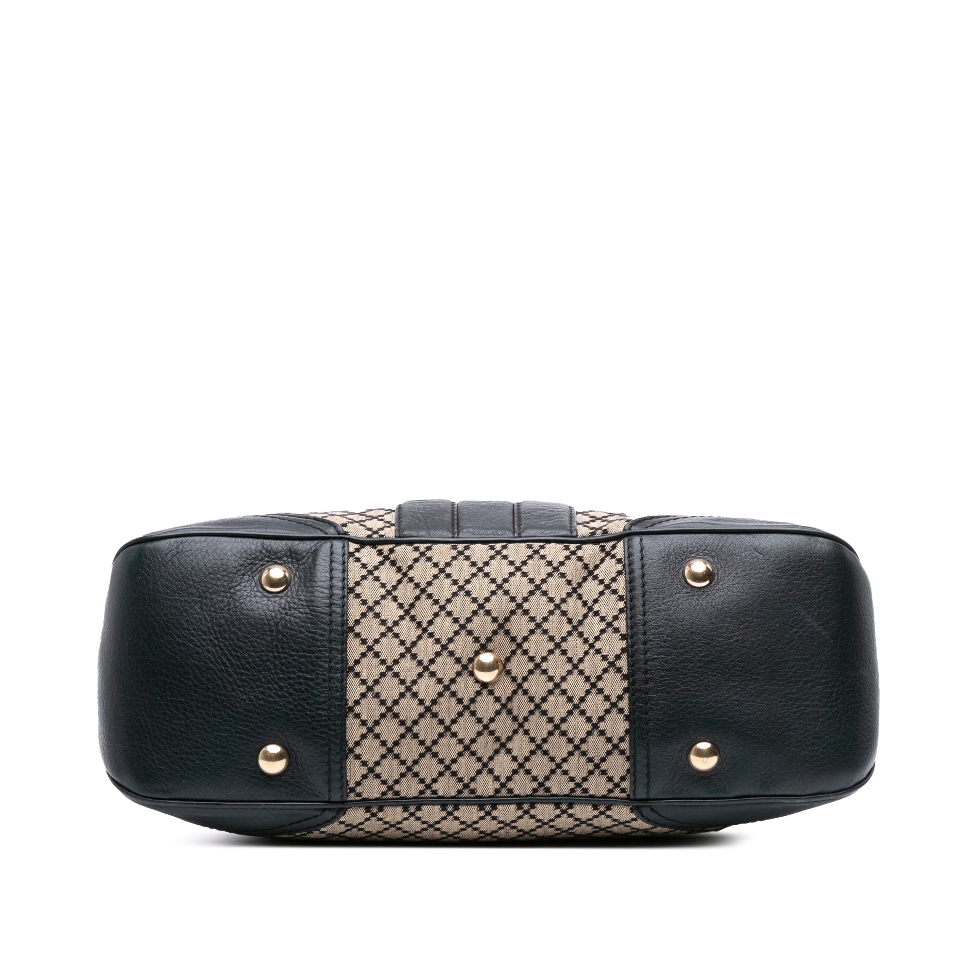 Diamante Canvas Catherine Dome Satchel