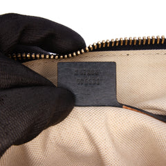 Diamante Canvas Catherine Dome Satchel