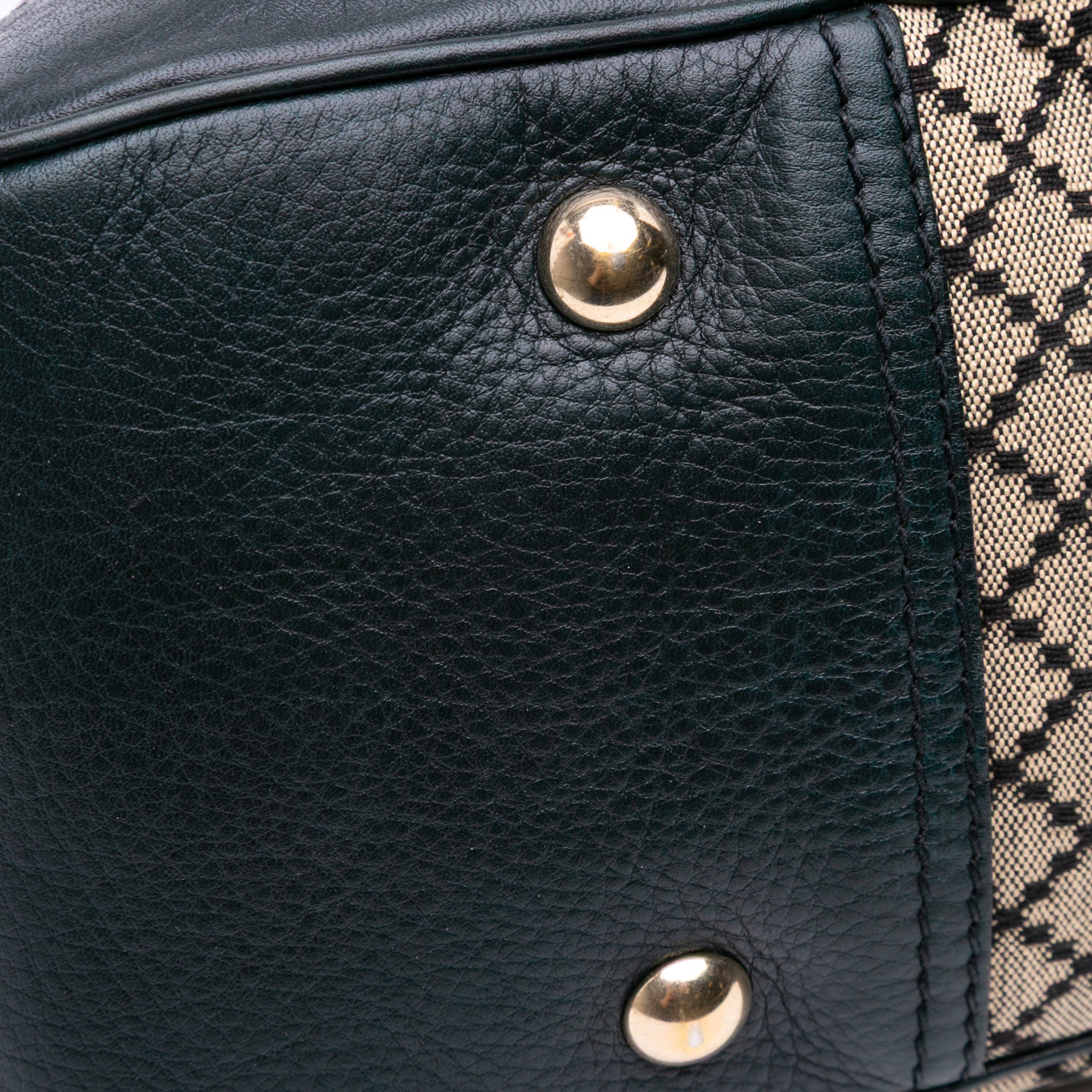 Diamante Canvas Catherine Dome Satchel