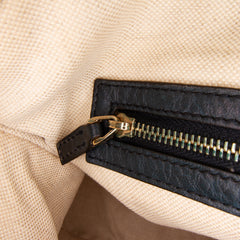 Diamante Canvas Catherine Dome Satchel