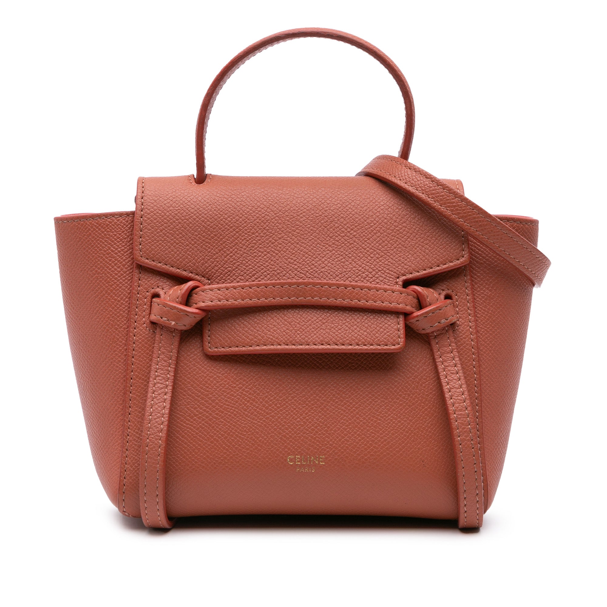 Pico Grained Calfskin Belt Bag