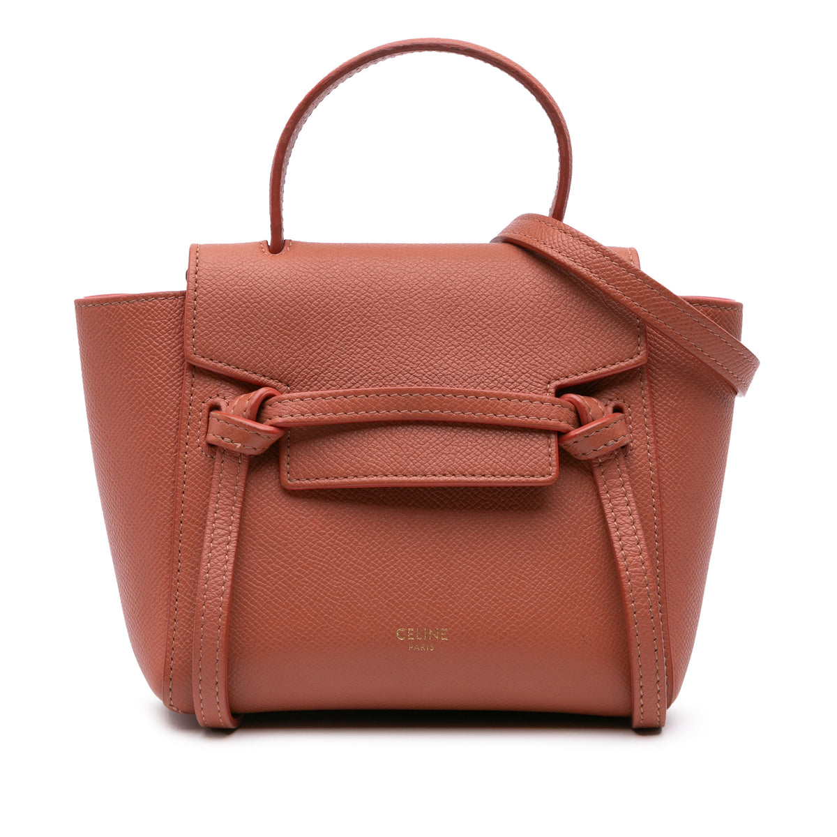 Pico Grained Calfskin Belt Bag