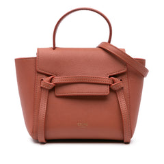 Pico Grained Calfskin Belt Bag