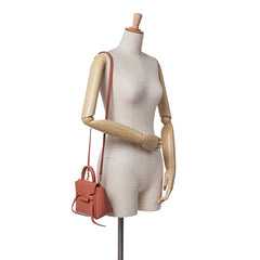 Pico Grained Calfskin Belt Bag