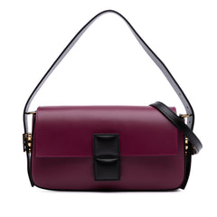 Stefano Pilati Nappa Twist Baguette Satchel