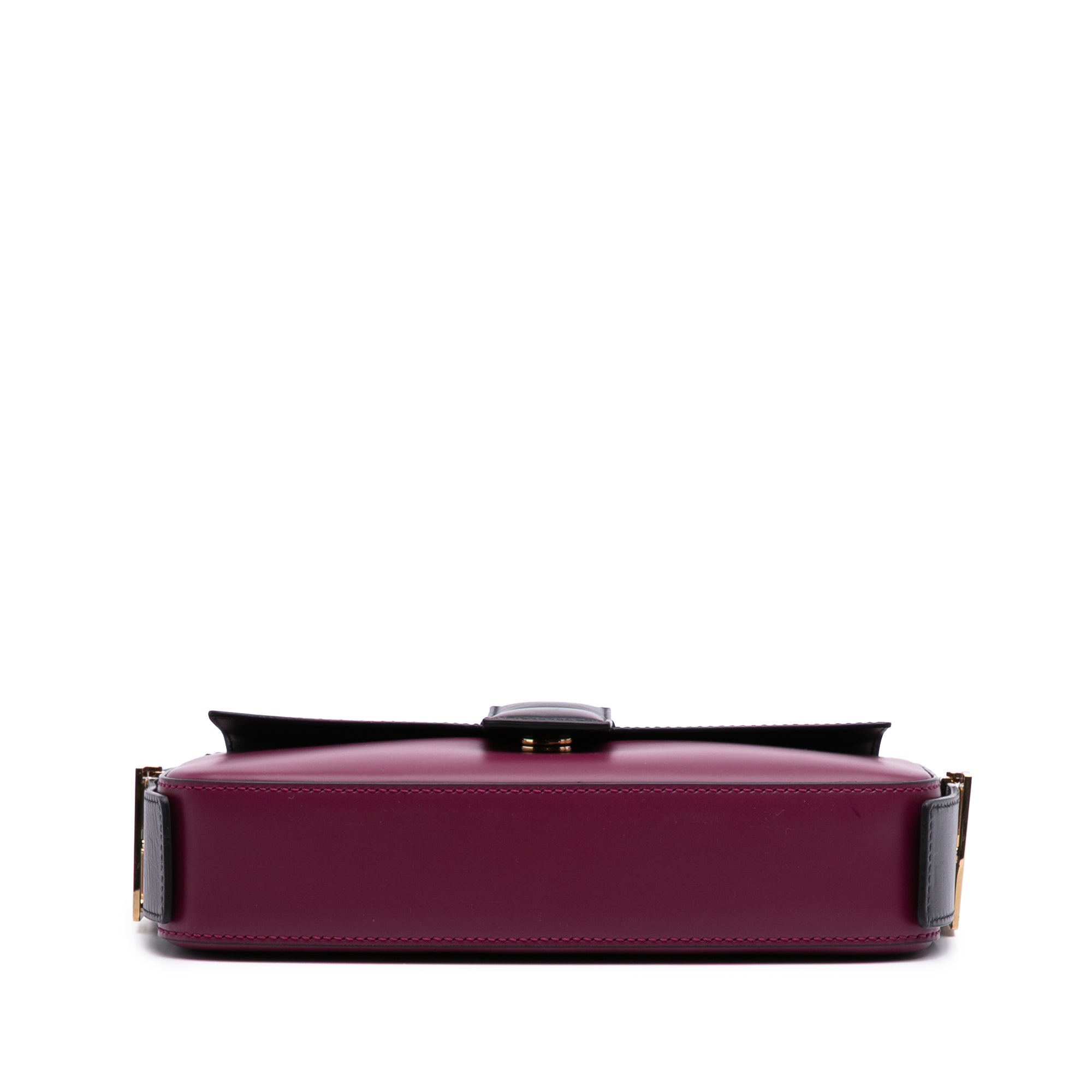 Stefano Pilati Nappa Twist Baguette Satchel