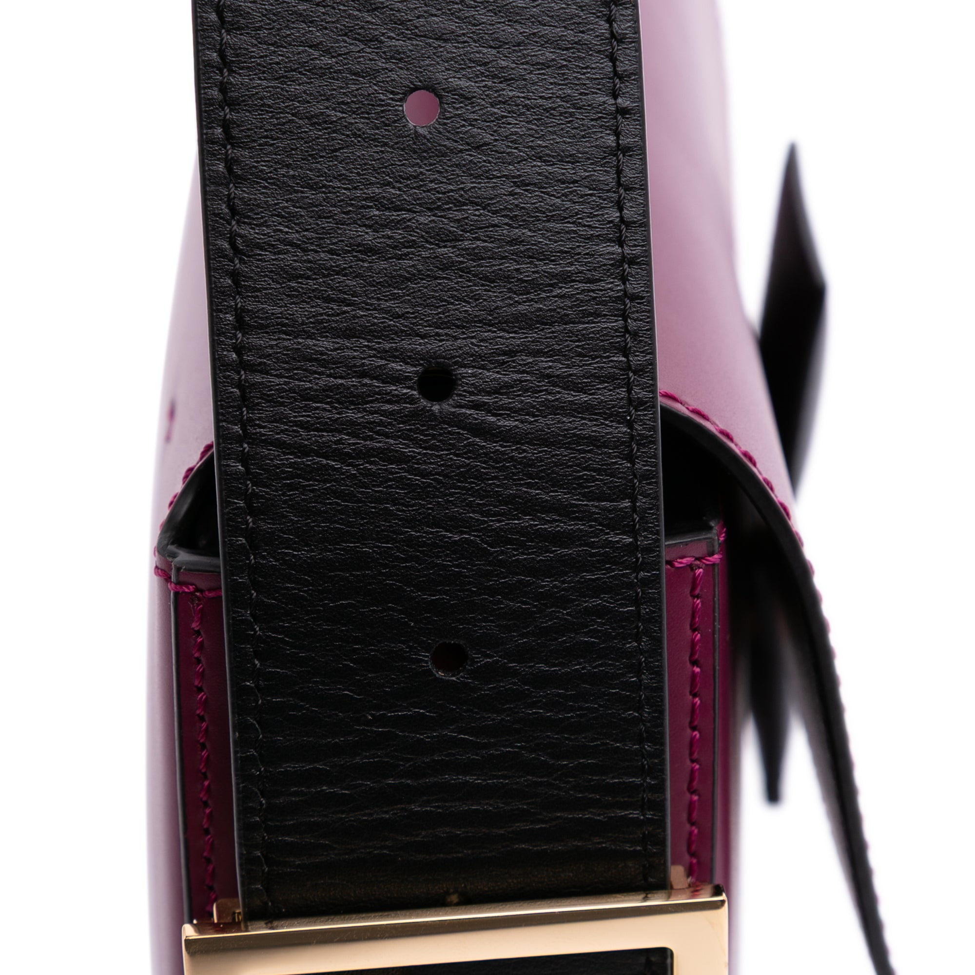 Stefano Pilati Nappa Twist Baguette Satchel