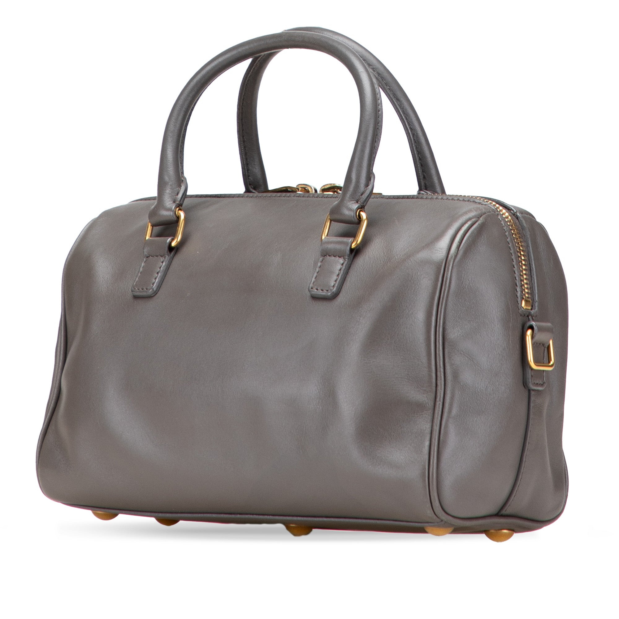Baby Leather Classic Duffle Satchel