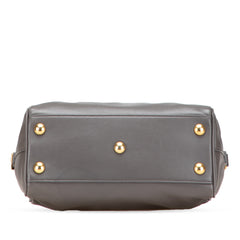 Baby Leather Classic Duffle Satchel