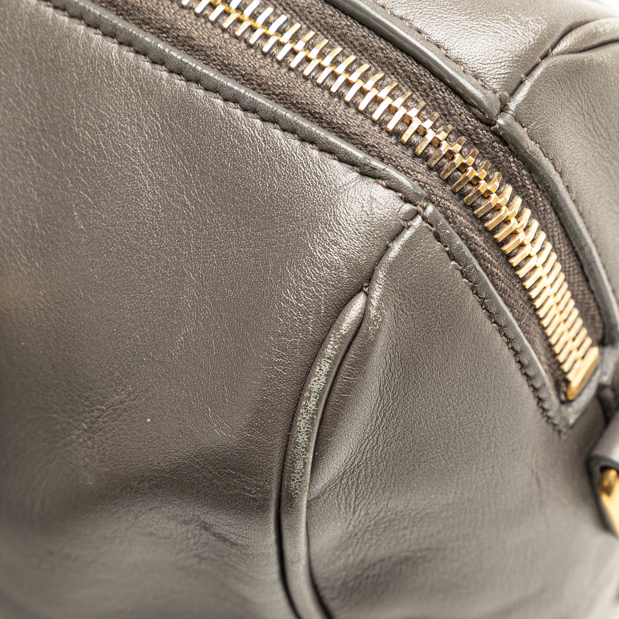 Baby Leather Classic Duffle Satchel