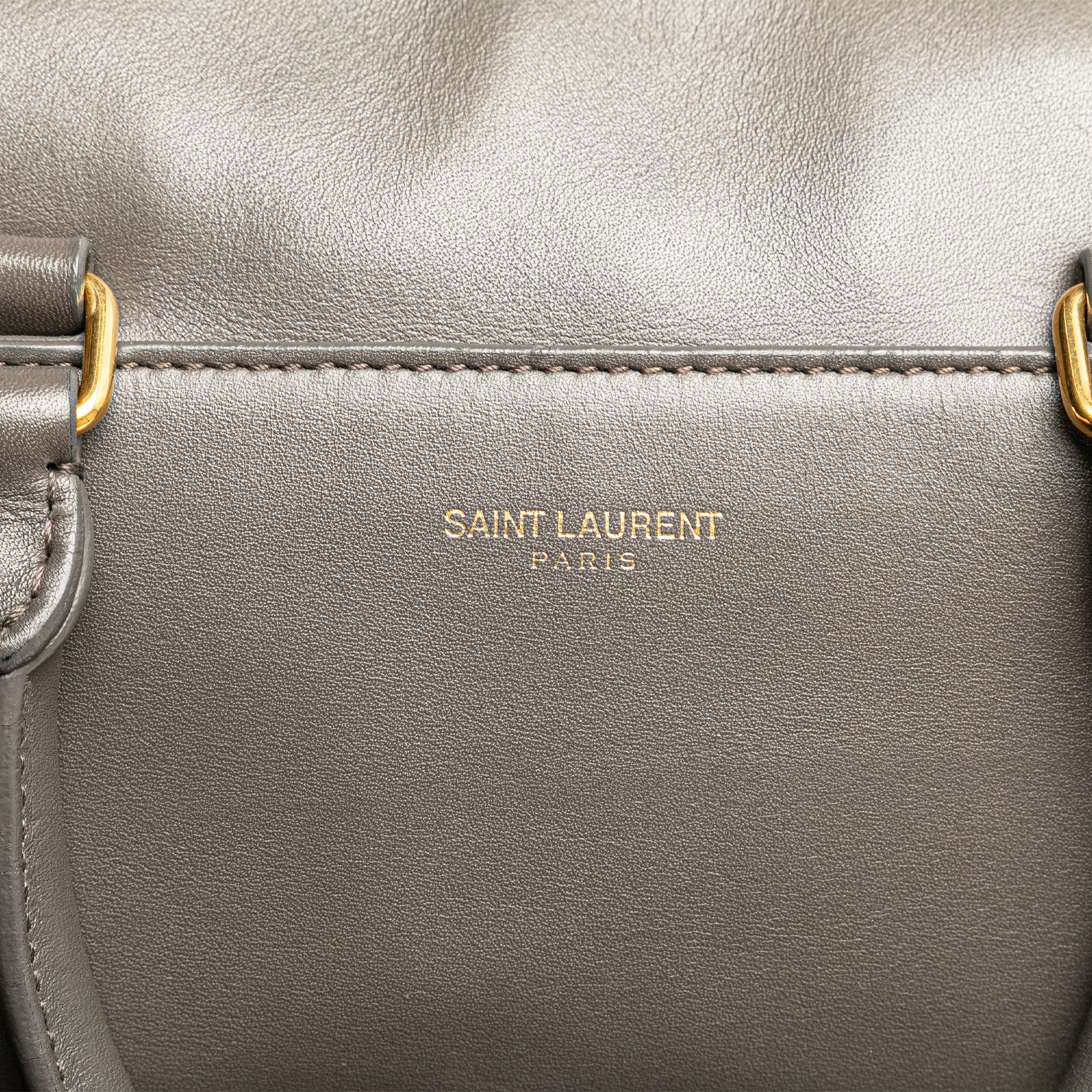 Baby Leather Classic Duffle Satchel