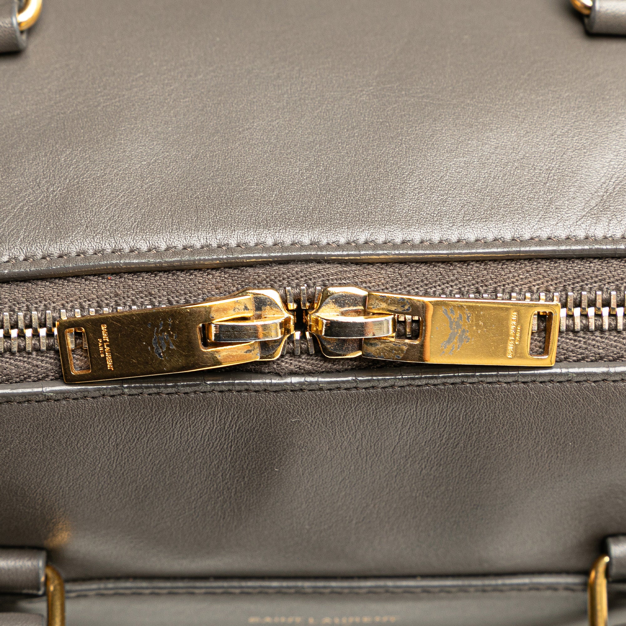 Baby Leather Classic Duffle Satchel