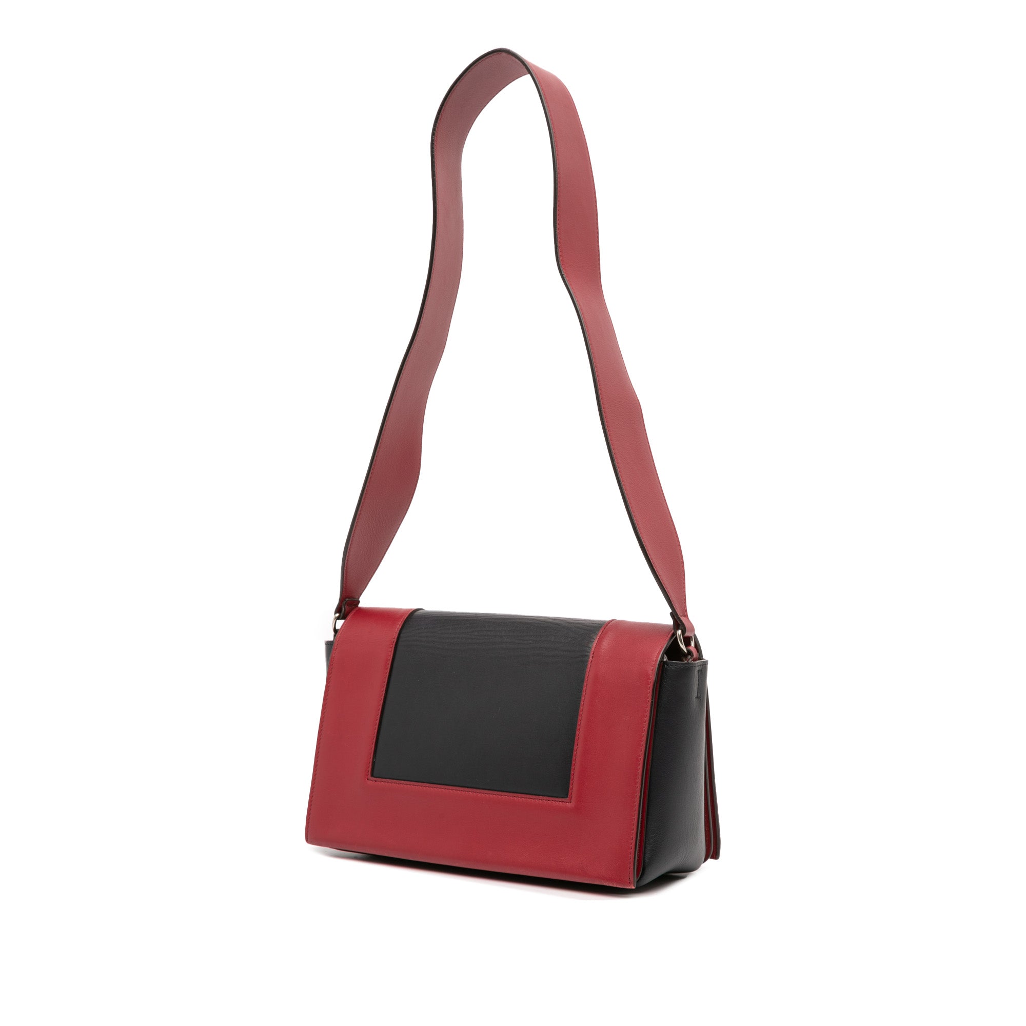 Medium Shiny Smooth Calfskin Frame Shoulder Bag
