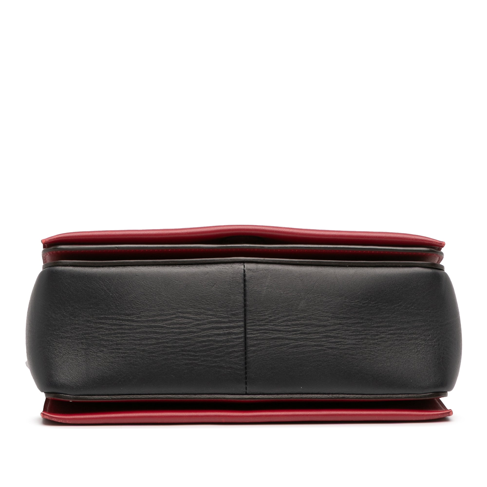 Medium Shiny Smooth Calfskin Frame Shoulder Bag