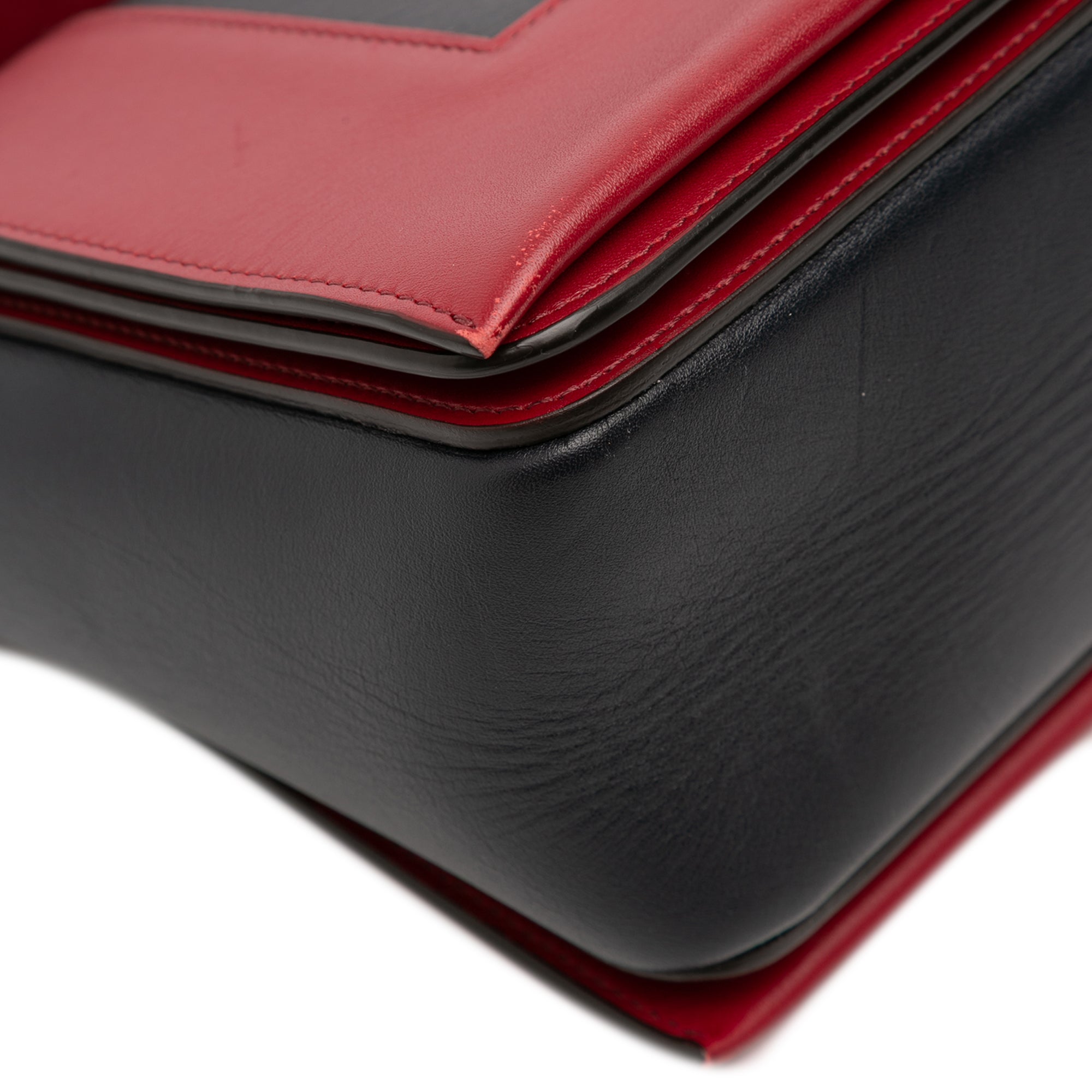 Medium Shiny Smooth Calfskin Frame Shoulder Bag