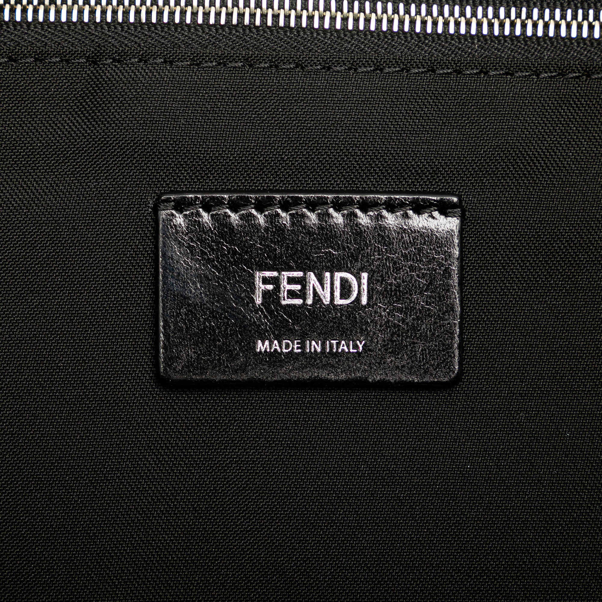 Large Nylon Fendi Faces Tote
