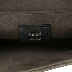 Medium Scalloped Leather Kan I Satchel